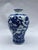 Chinoiserie Chinese Blue and White Porcelain Dragon Vase For Sale - Image 3 of 8