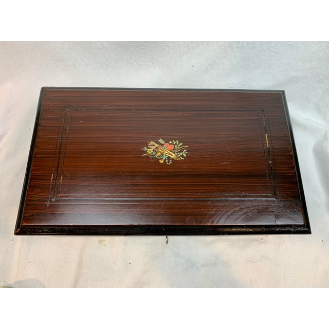 Late 19th Century Swiss Music Box, Etouffoirs en Acier 6 Airs Late 1800's For Sale - Image 5 of 12