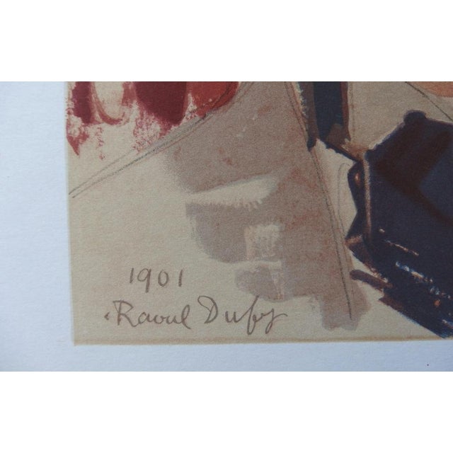 Modern Raoul Dufy, Autoportrait, Lithograph For Sale - Image 3 of 4