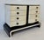 1940s Art Deco Chest of Drawers in Parchment and Black Lacquer by Osvaldo Borsani for Borsani, 1940s For Sale - Image 5 of 15