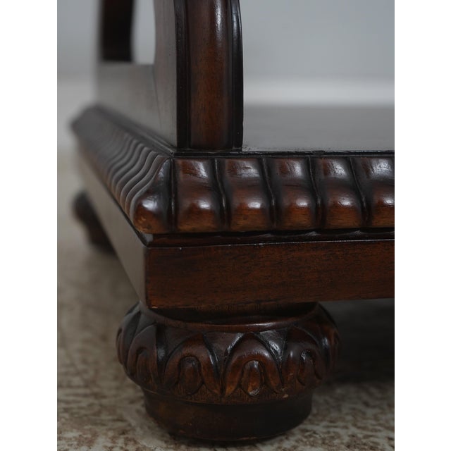 Bernhardt Furniture Mahogany 3 Tier Table For Sale - Image 9 of 11