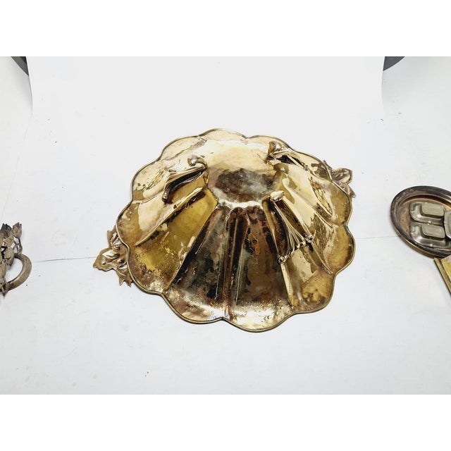 Art Deco Hammered Bowl on Stand, Germany, 1930s For Sale - Image 14 of 18