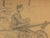 Paper Heinrich Pforr, Farmer at the Plow, Resting in the Field, Agriculture, 1920s, Pencil on Paper For Sale - Image 7 of 11