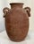 Wine Antique Handcrafted Earthenware Amphora Vase With Looped Handles For Sale - Image 8 of 8