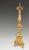 Baroque 18th Century Italian Baroque Giltwood Religious Ecclesiastical Candle Stand For Sale - Image 3 of 10