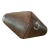 Double Sided Late 19th Century English Industrial Factory Milliner's Felt Hat Mold Form Numbered With Patina For Sale