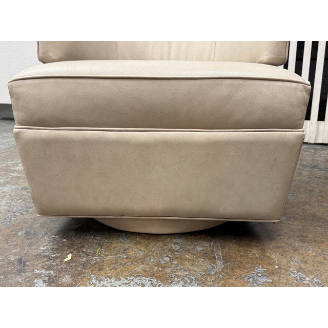 Precedent Sherman Swivel Chair For Sale - Image 9 of 12
