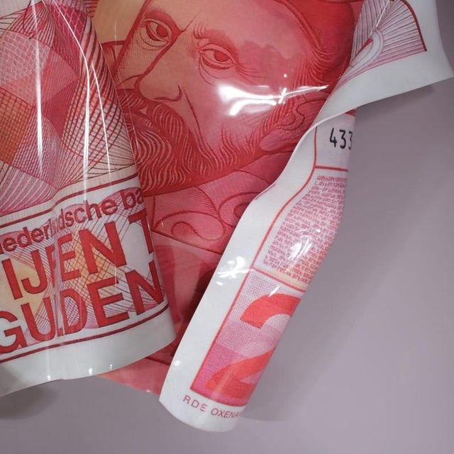After Paul Ruosso, 25 Gulden Art Piece, 2010, Plastic For Sale - Image 5 of 6