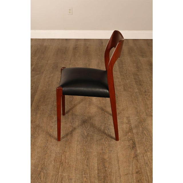J.L. Møller Set Of Four Model 71 Teak Dining Chairs For Sale - Image 18 of 18