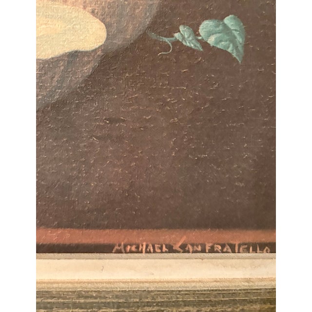 Mid-Twentieth Century Still Life "Melon" Michael San Fratello Signed Print For Sale - Image 9 of 9