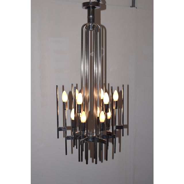 Sciolari Chandelier, Italy, 1970s For Sale - Image 14 of 18