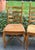 Vintage Country French Dining Ladderback Chairs Crafted- Set of 4 For Sale - Image 4 of 12