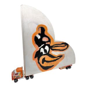 Bruce Houston Baltimore Oriole Fan Truck
