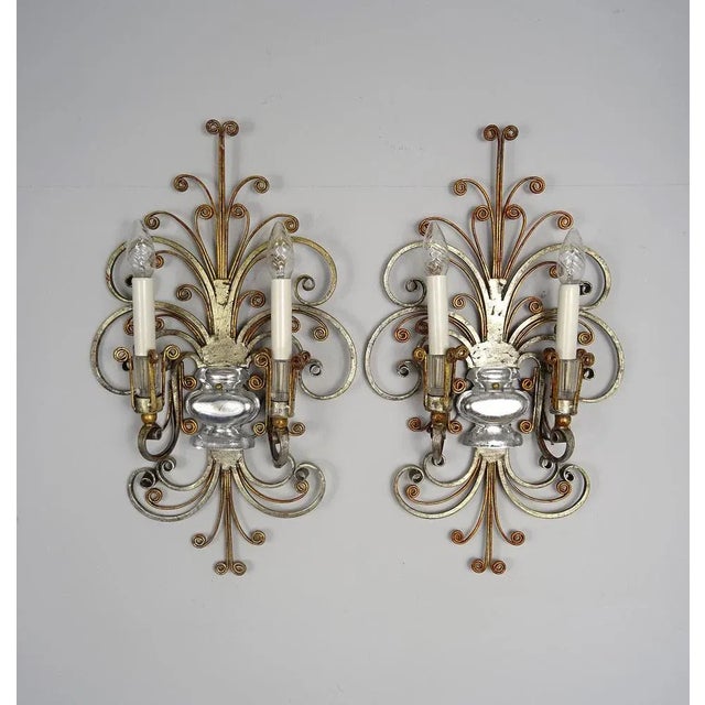 Vintage Italian Wall Lights from Banci Firenze, 1950s, Set of 2 For Sale - Image 11 of 11
