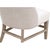 Wood Essentials For Living Duet Performance Fabric White Armless Head Chair - Set of 2 For Sale - Image 7 of 9