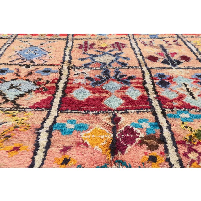 Late 20th Century Vintage Boujad Moroccan Rug, 05'09 X 07'09 For Sale - Image 5 of 10