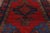 Early 20th Century Antique Afghan Turkoman Rug, 02'10 X 30'01 For Sale - Image 5 of 9
