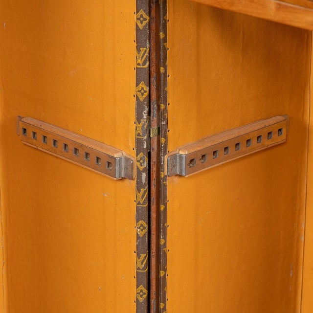 20th Century Wardrobe Trunk in Monogram Canvas from Louis Vuitton, France, 1930 For Sale - Image 17 of 18