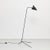 Mid-Century Modern Black One-Arm Standing Lamp in Aluminum, Brass and Steel by Serge Mouille For Sale - Image 4 of 16