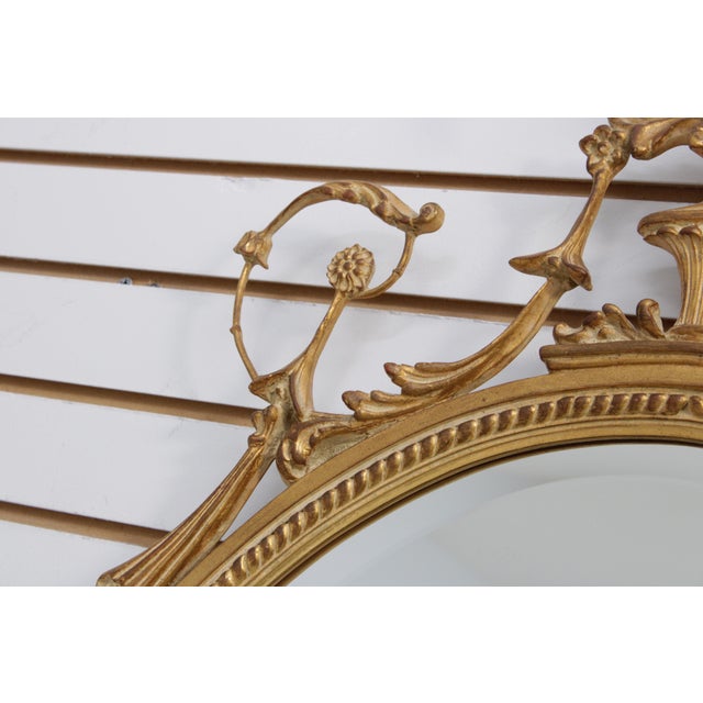 Carvers Guild Adams Style Gold Frame Mirror For Sale In Philadelphia - Image 6 of 13