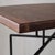 Handmade side / end table by Live One's, Wake Forest, North Carolina. Solid American black walnut top, 23.6 x 23.6 in and...