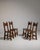 1970s Set of Four Brutalist Oak Dining Chairs For Sale - Image 14 of 14