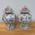 Pair of Altfield Hong Kong Hand-Painted Chinoiserie Porcelain Ginger Jars, 18” For Sale - Image 12 of 12