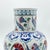 Handmade Ceramic Vase (30cm) – Red Carnation & Blue Saz Leaf Pattern – Classic Iznik Floral Vase For Sale - Image 4 of 7