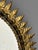 Mid-Century Modern Hollywood Regency Spanish Gilt Metal Sun Mirror, 1950s For Sale - Image 14 of 18