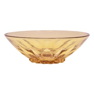 Amber Glass Bowl For Sale