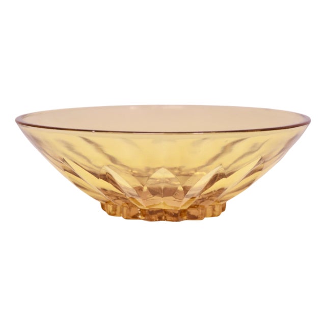 Amber Glass Bowl For Sale