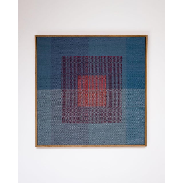 Flag No. 26 Handwoven Tapestry by Susanna Costantini For Sale - Image 6 of 6