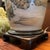 Vintage Chinese Landscape Lamp With Stand For Sale - Image 4 of 5