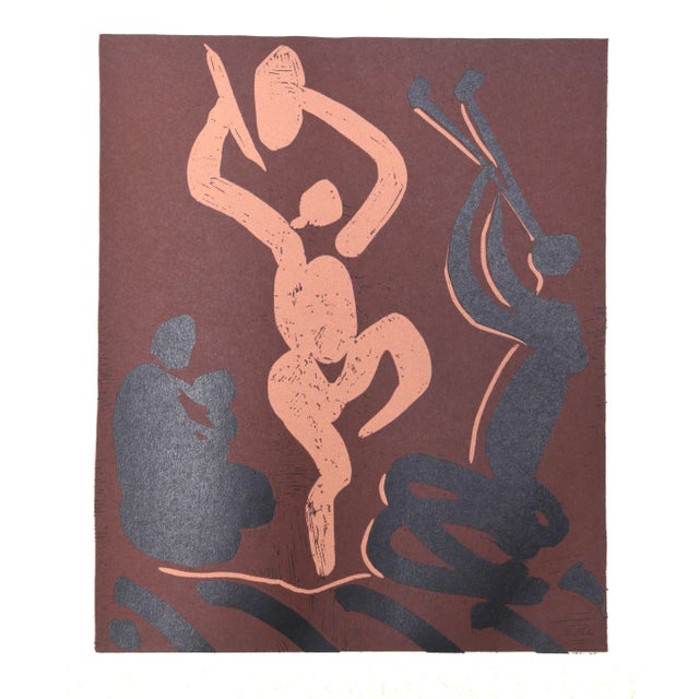 1980s "Mere, Danseur et Musicien" (26) Linocuts After Pablo Picasso For Sale