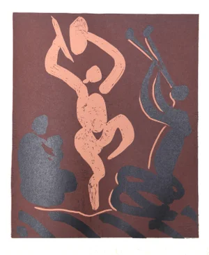 1980s "Mere, Danseur et Musicien" (26) Linocuts After Pablo Picasso