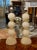 Pair of Modern Ivory and Gold Murano Lamps For Sale In Dallas - Image 6 of 6