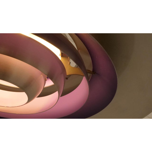 Vintage Hanging Lamp by Preben Fabricius & Jørgen Kastholm P376 for Nordisk Solar, 1960s For Sale - Image 4 of 6