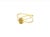 Not Yet Made - Made To Order Yellow Sapphire 14k Gold Ring Size 5 (All Sizes Available) For Sale - Image 5 of 6