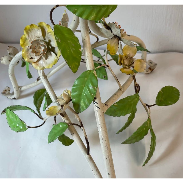 Vintage Italian Tole Table or Stool For Sale - Image 10 of 12