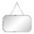 1930s French Art Deco Rectangular Beveled Mirror For Sale
