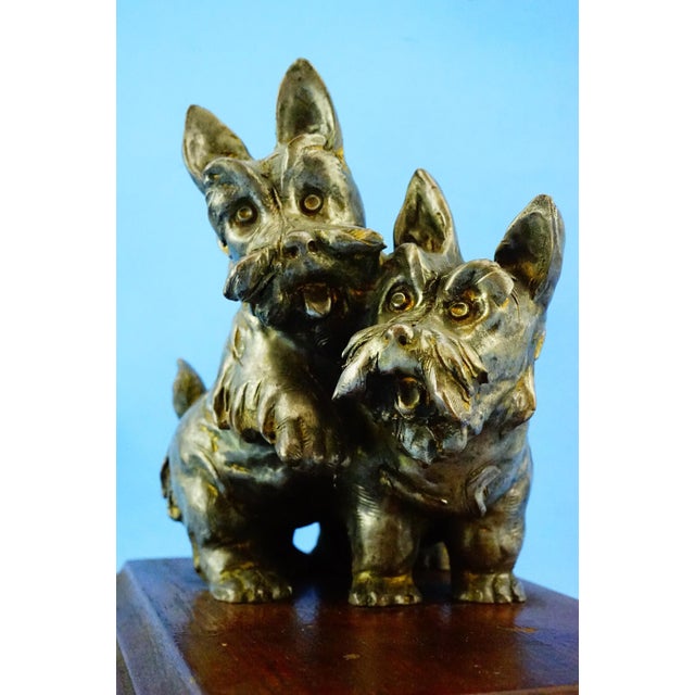 Carmelo Ganci, Scottish Terrier Dog Sculpture, Ceramic For Sale - Image 11 of 18