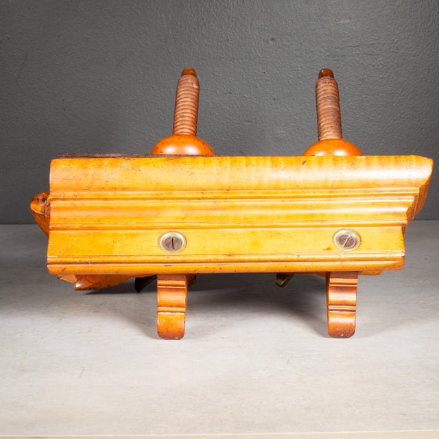 Solid Boxwood Extra Long Plow Plane C.1850 For Sale In San Francisco - Image 6 of 9