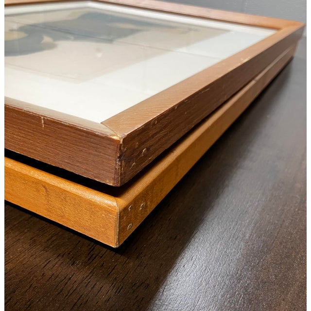 Vintage Framed Lithographic Prints From a Series Titled "Costumes Suisses" (Swiss Costumes) by Artist Kurt Wirth For Sale - Image 14 of 18