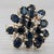 Gemstone Information: - Natural Sapphires - Total Carats - 4.65ctw Cut - Oval Brilliant Color - Dark Blue Treatment -...