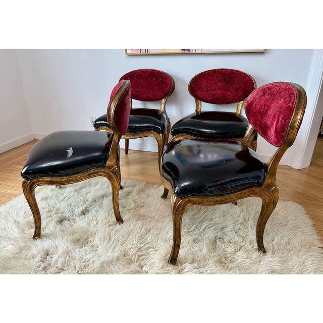 Christopher Guy Christopher Guy Elegance Chairs - Set of 4 For Sale - Image 4 of 13