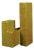 Geometric Twin-Column Ceramic Vase Space Age, Italy 1970, 1980s For Sale