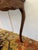 Brown Italian Vintage Fruitwood Game Table With Beautiful Carving For Sale - Image 8 of 12