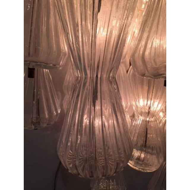 1960s Magnificent Large Barovier & Toso Glass Sconces, Circa 1970 - a Pair For Sale - Image 5 of 10
