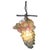 Mid-Century Murano Glass Grape Chandelier, 1950s For Sale - Image 11 of 11