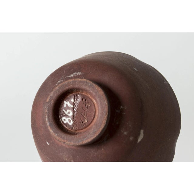 Ceramic Farsta Bowl in Stoneware by Wilhelm Kåge for Gustavsberg For Sale - Image 7 of 9